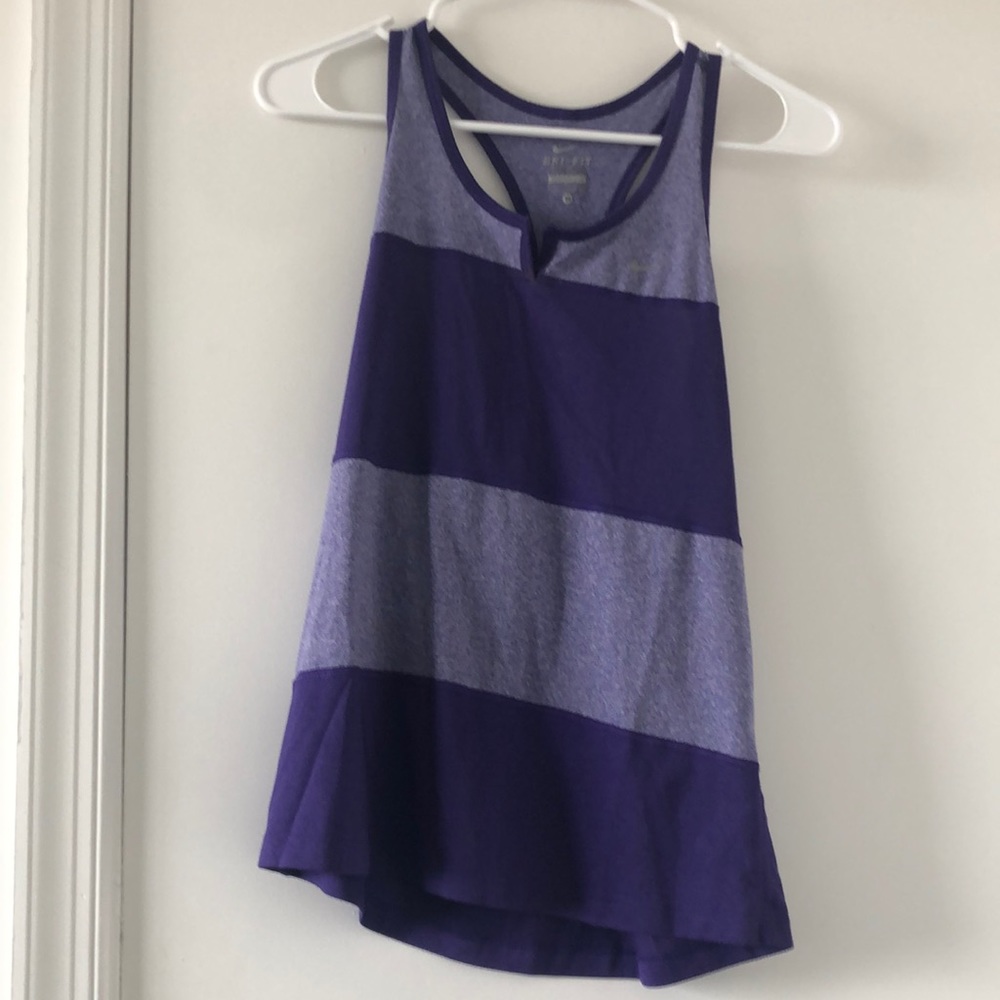 Nike Dri Fit Purple Tank